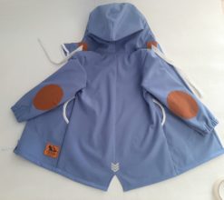 detská softshellová bunda s kapucňou