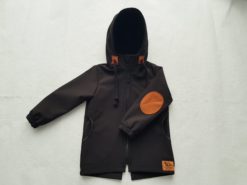 detská softshellová bunda s kapucňou