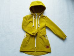 detská softshellová bunda s kapucňou