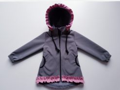 detská softshellová bunda s kapucňou