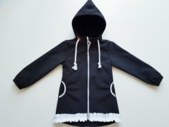 detská softshellová bunda s kapucňou