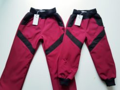 detské softshellové nohavice