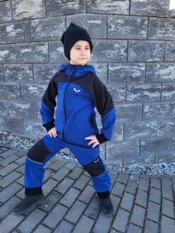 detská softshellová bunda s kapucňou