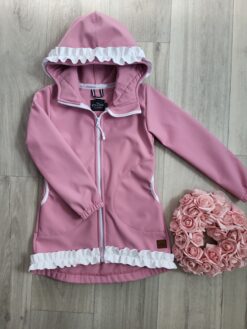 detská softshellová bunda s kapucňou