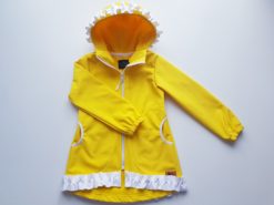 detská softshellová bunda s kapucňou