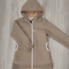 softshellová bunda s kapucňou