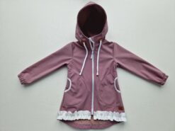 detská softshellová bunda s kapucňou